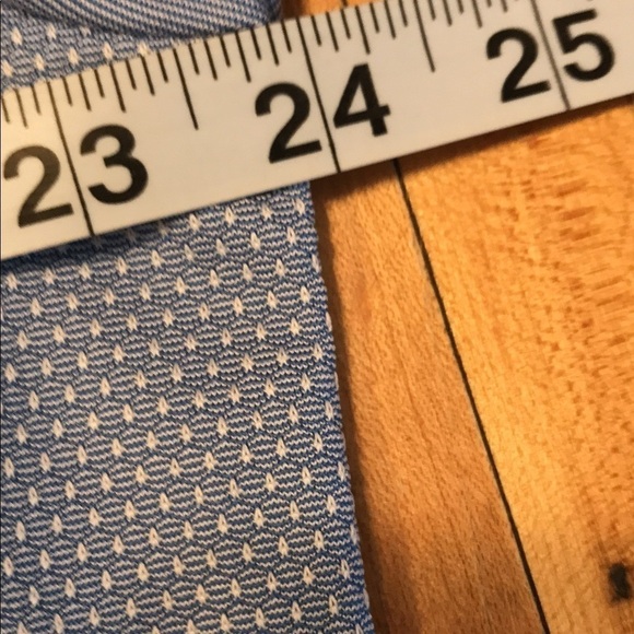 Quieti 3 Button Polo Shirt Light Blue Multi Texture Patterned  Lightweig… - Picture 8 of 9